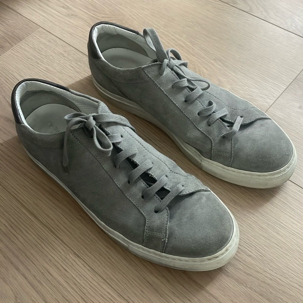 To Boot New York Adam Derrick Gray Suede Sneakers